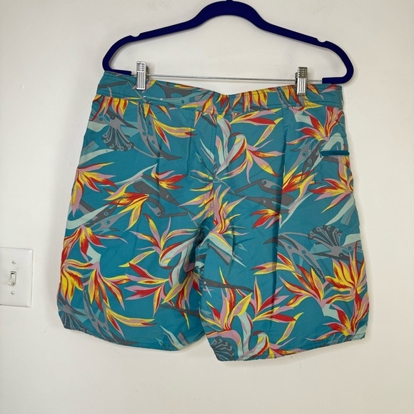 Patagonia Men’s Board Shorts Bird of Paradise blue - Picture 7 of 8